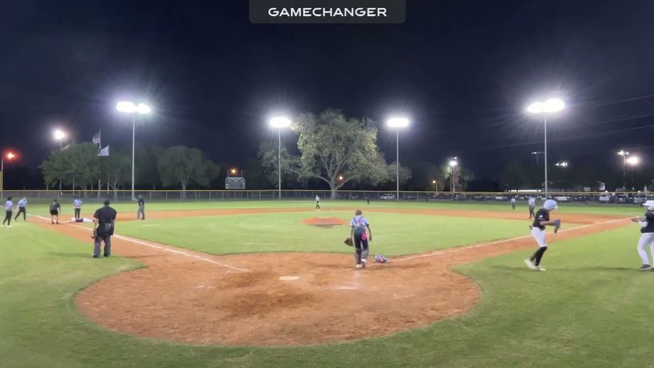 Lucas G Triple vs. Lions Den Blue 13U